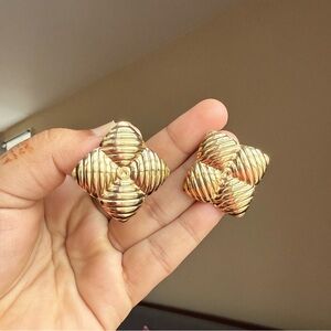 18k gold plated earrings